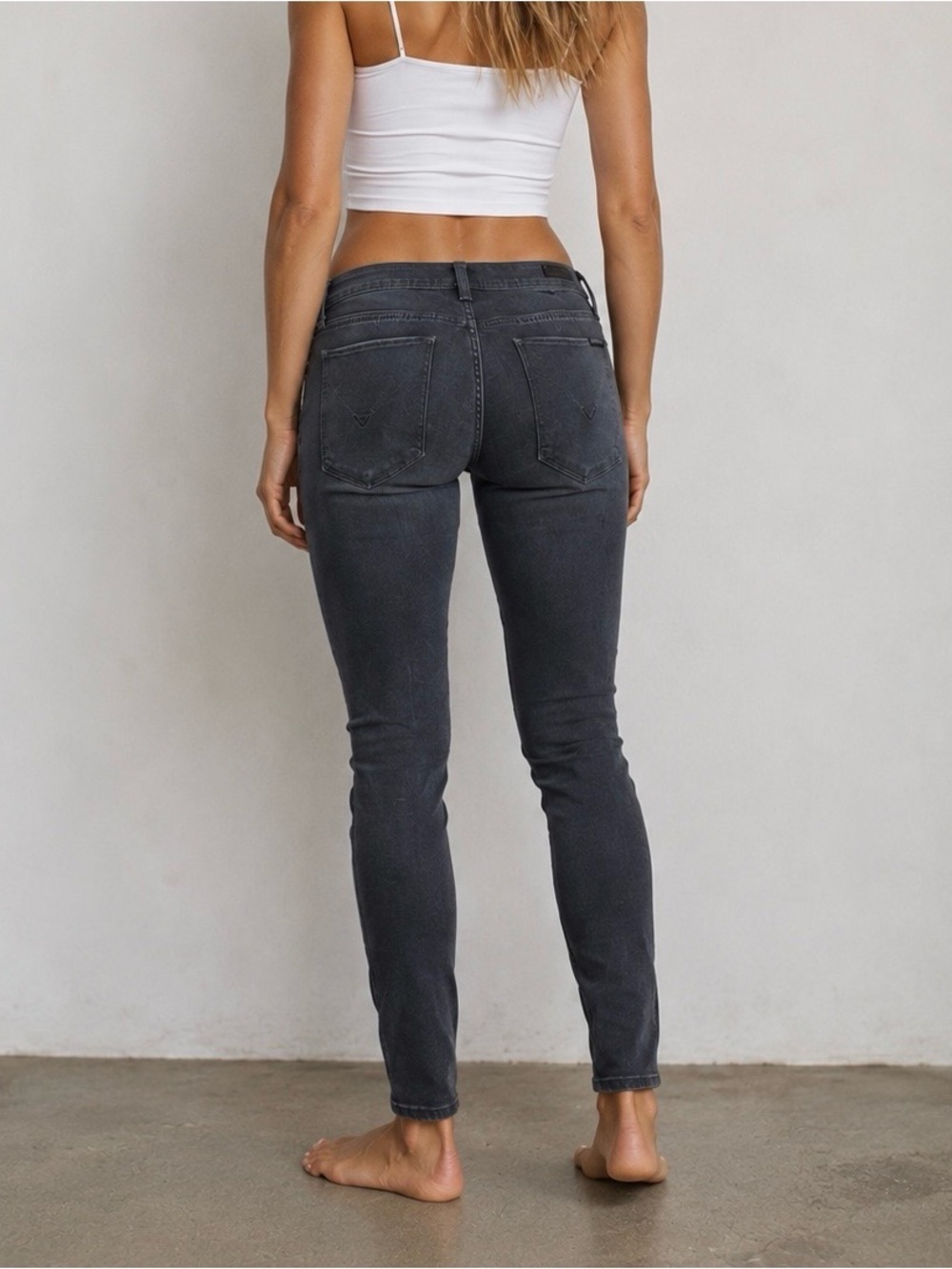Y2K Hudson Krista Ankle Super Skinny Jeans 27 NWT $205